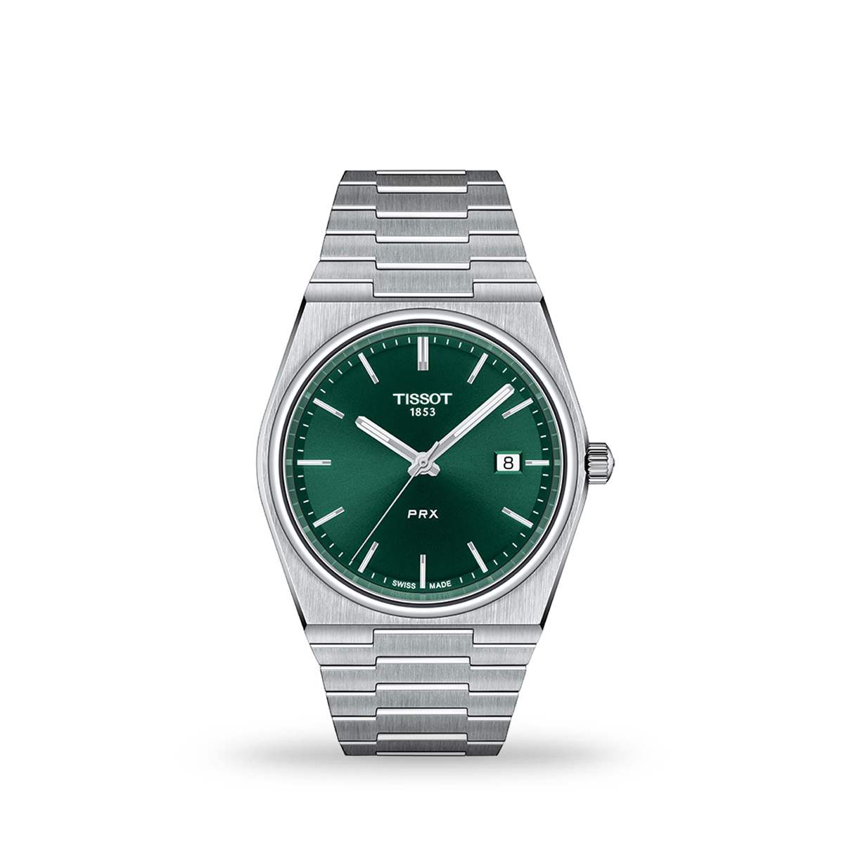 Tissot PRX Quartz 40mm Green Dial Bracelet