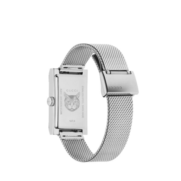 Gucci G-Frame 21mm Quartz Steel Case and Bracelet | YA147401