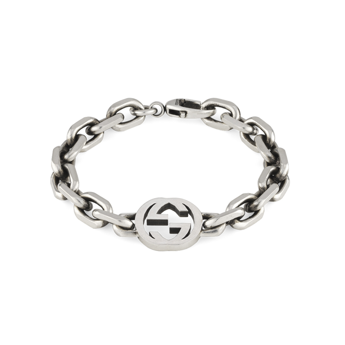 Gucci Interlocking G Silver Bracelet - Gregory Jewellers