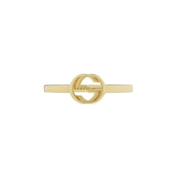 Gucci Interlocking G Ring in Yellow Gold | YBC679115001