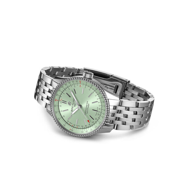 Breitling Navitimer Automatic 35mm Mint Green Dial Bracelet - A17395361L1A1