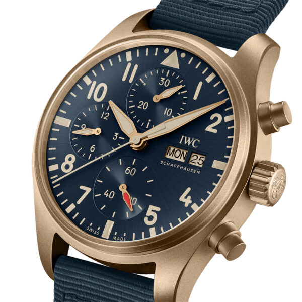 IWC Pilot's Watch Chronograph 41 Bronze Case Textile Strap | IW388109