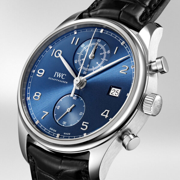 IWC Portuguiser Chronograph watch 43.5mm Leather | IW390303