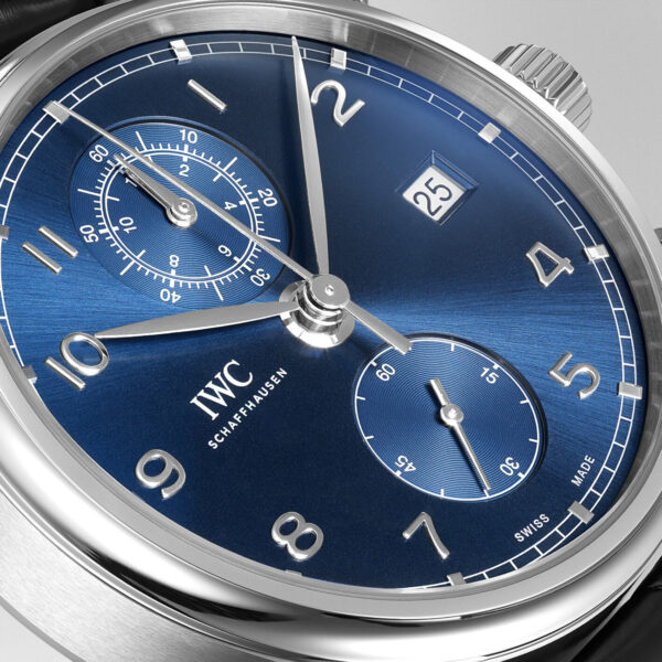 IWC Portuguiser Chronograph watch 43.5mm Leather | IW390303