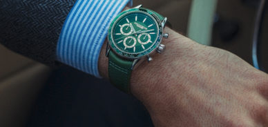 green raymond weil watch