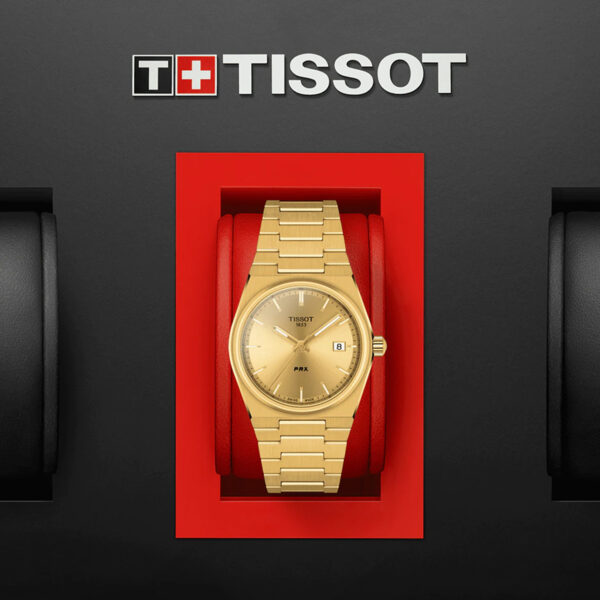 Tissot PRX Quartz 35mm Champagne Dial Bracelet | T137.210.33.021.00