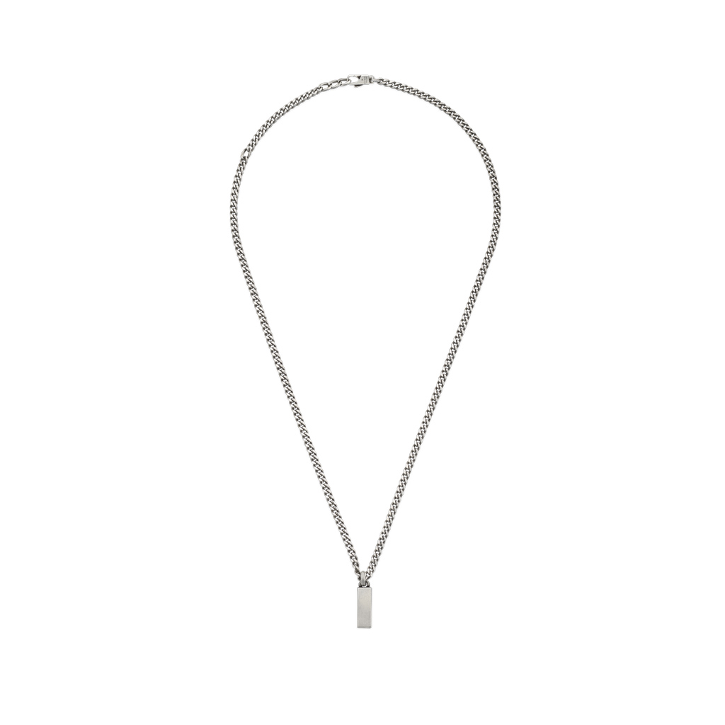 Gucci Silver Interlocking-G Pendant Necklace | Nordstrom