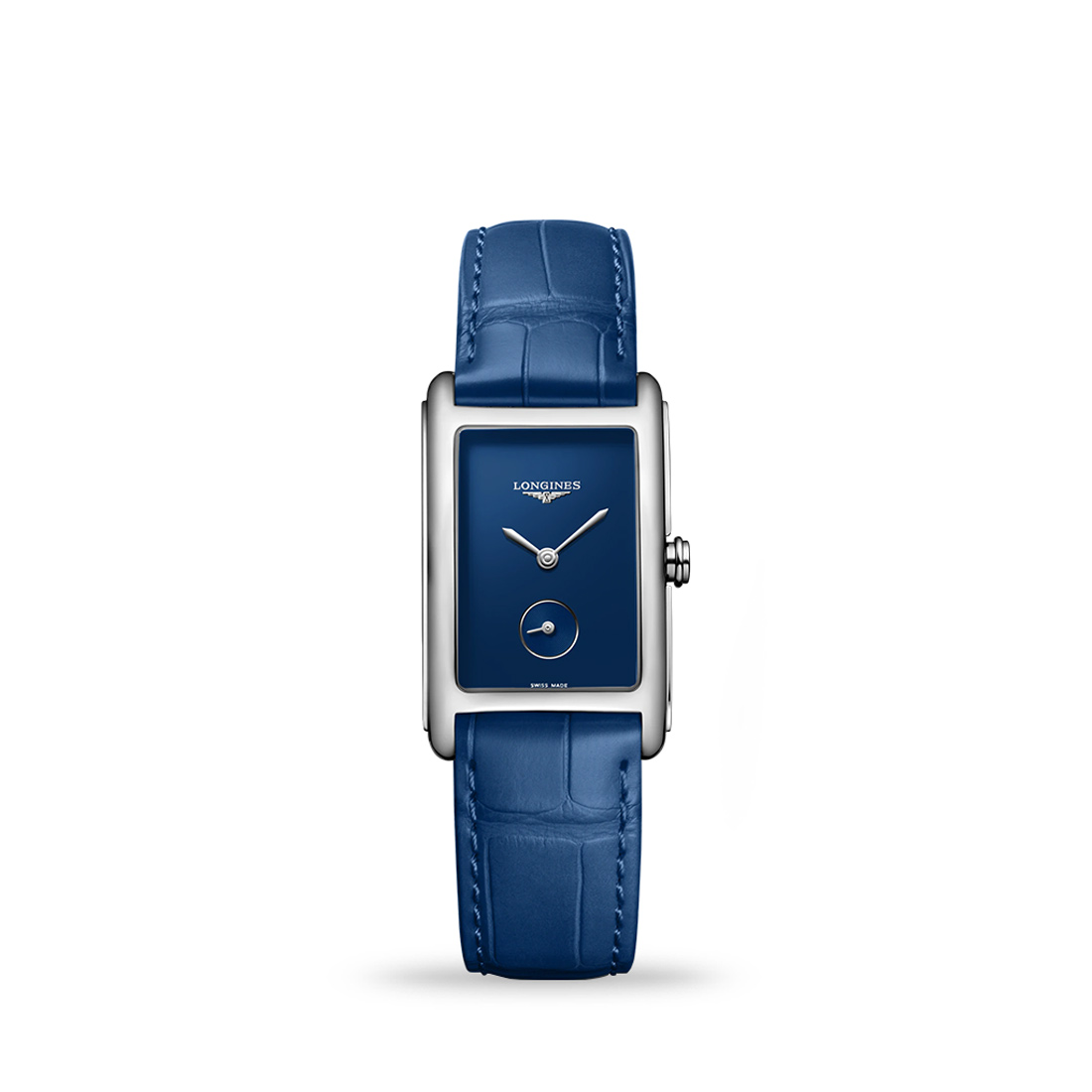 Longines DolceVita 23mm Blue Dial Leather Strap