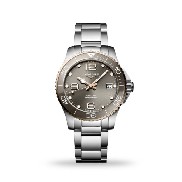 Longines HydroConquest 39mm Grey Dial Automatic Bracelet | L3.780.3.78.6