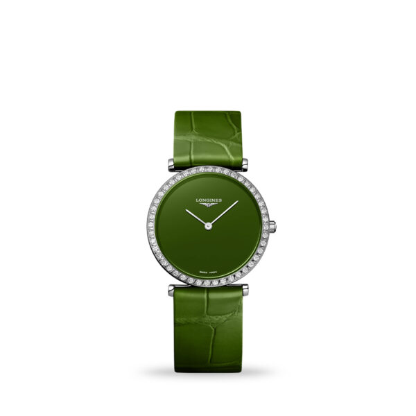 Longines La Grande Classique De Longines Green Dial 29mm Leather Strap | L4.523.0.60.2