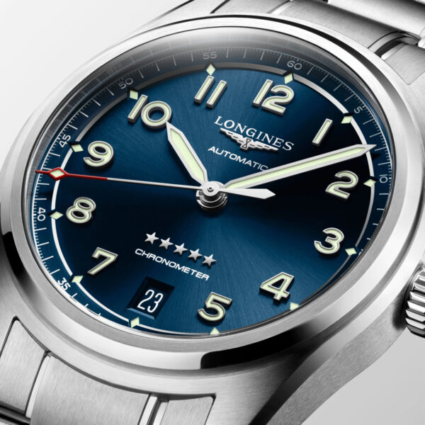 Longines Spirit Automatic 37mm Blue Dial Bracelet | L34104936