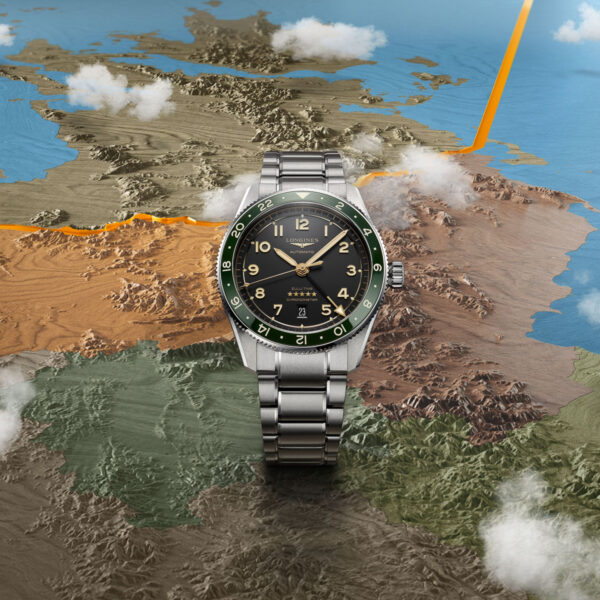 Longines Spirit Zulu Time Automatic 42mm Anthracite Dial Bracelet