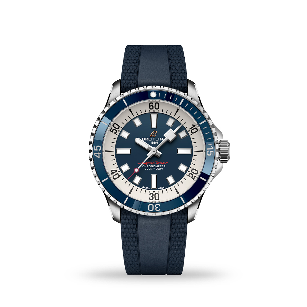 Breitling Superocean Automatic 42mm Rubber Strap