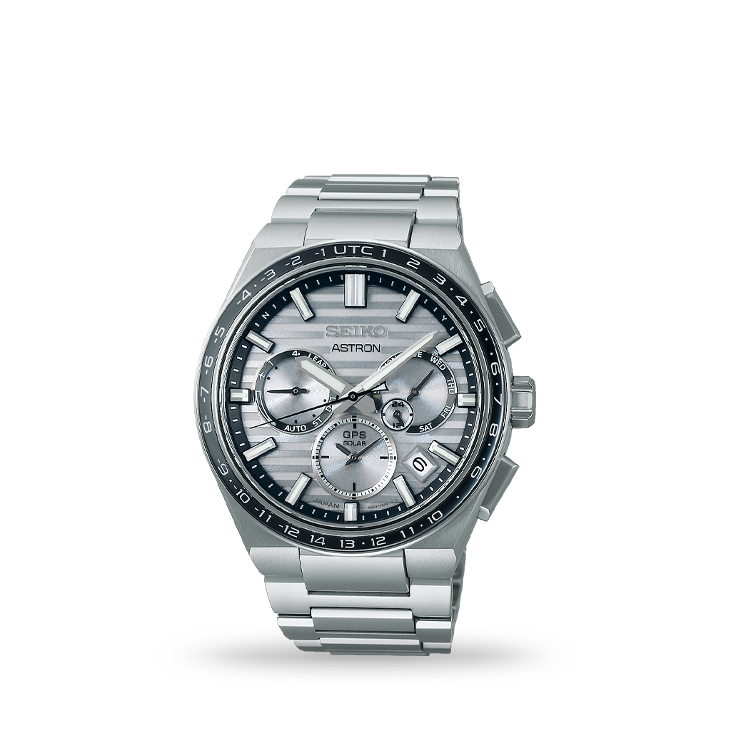 Seiko Astron GPS Solar 42mm Titanium Bracelet - SSH113J