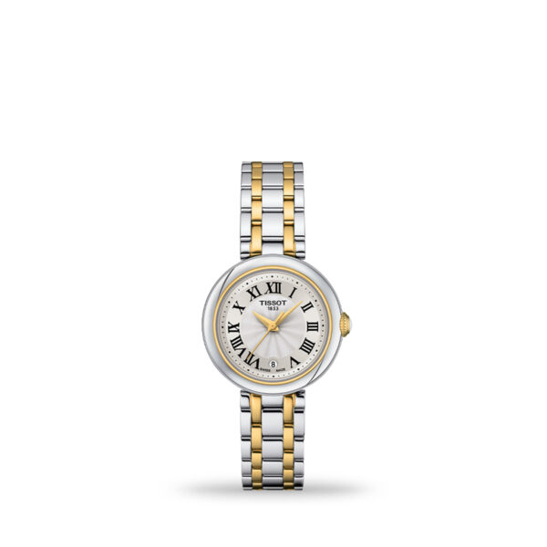 issot T-Lady Bellissima Small Lady 26mm Yellow Gold PVD Bracelet | T126.010.22.013.00