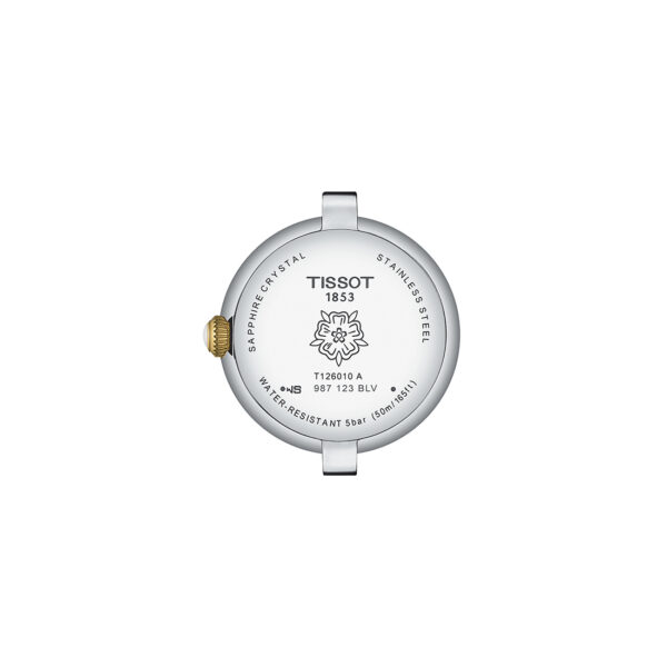 issot T-Lady Bellissima Small Lady 26mm Yellow Gold PVD Bracelet | T126.010.22.013.00