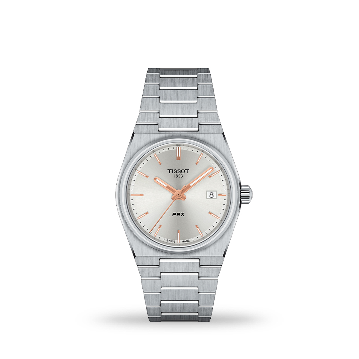 Tissot PRX Quartz 35mm Silver Dial Bracelet