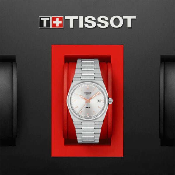 Tissot PRX Quartz 35mm Silver Dial Bracelet | T1372101103100