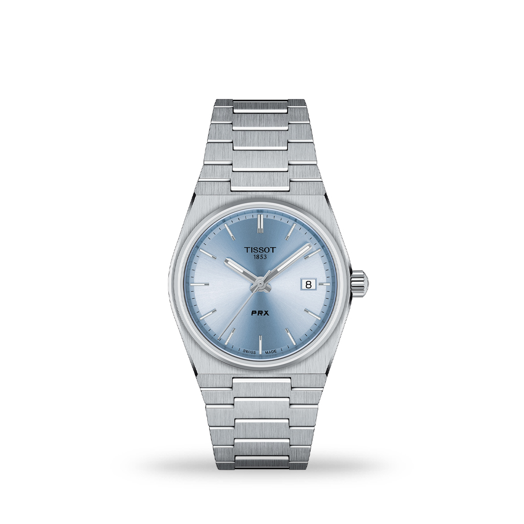 Tissot PRX Quartz 35mm Light Blue Dial Bracelet