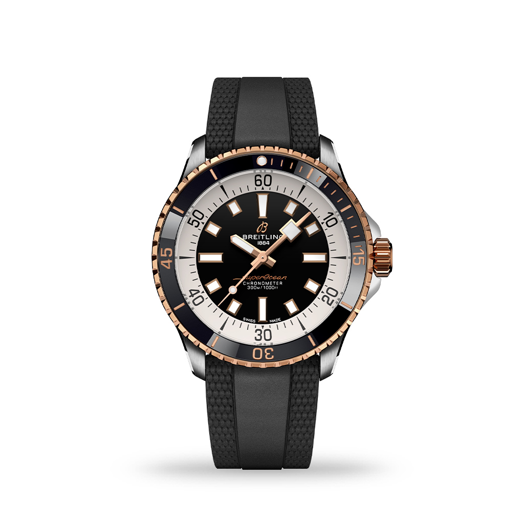 Breitling Superocean Automatic 42mm Rubber Strap
