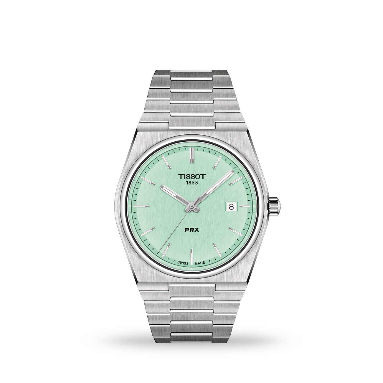 Tissot PRX Quartz 40mm Light Green Dial Bracelet