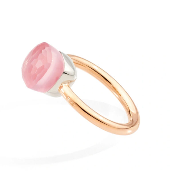 Pomellato Nudo Petit Ring Rose Quartz | PAB4030_O6000_000QR