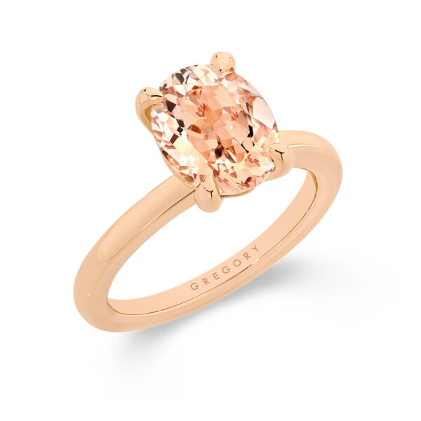 Oval shape engagement ring RG R7
