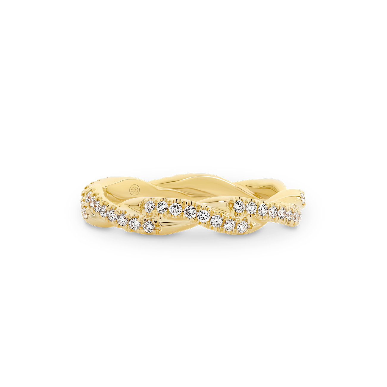 Twisted diamond deals band