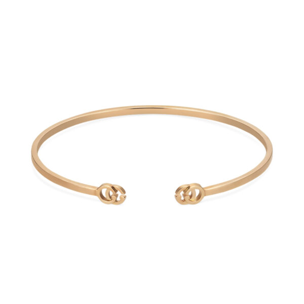 Gucci GG Running Bracelet in 18k Pink Gold | YBA481663002017