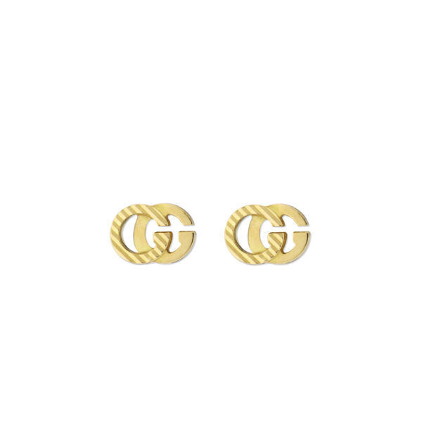 Gucci GG Running Earrings in 18k Yellow Gold | YBD65221900100U