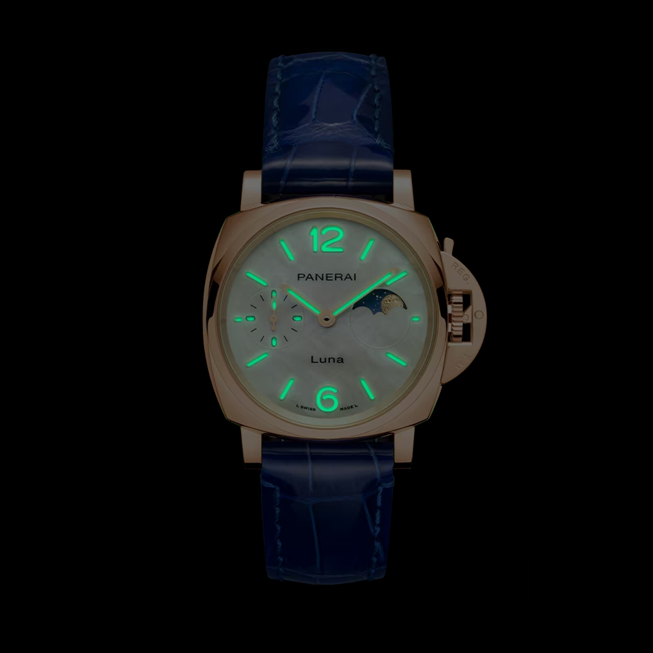 Panerai Luminor Due Luna Goldtech 38mm
