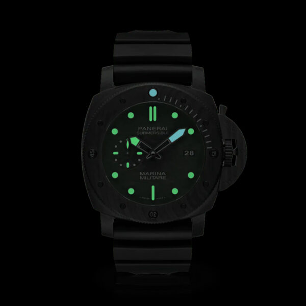 Panerai Submersible Marine Militare Carbotech™ 47mm Watch PAM02979
