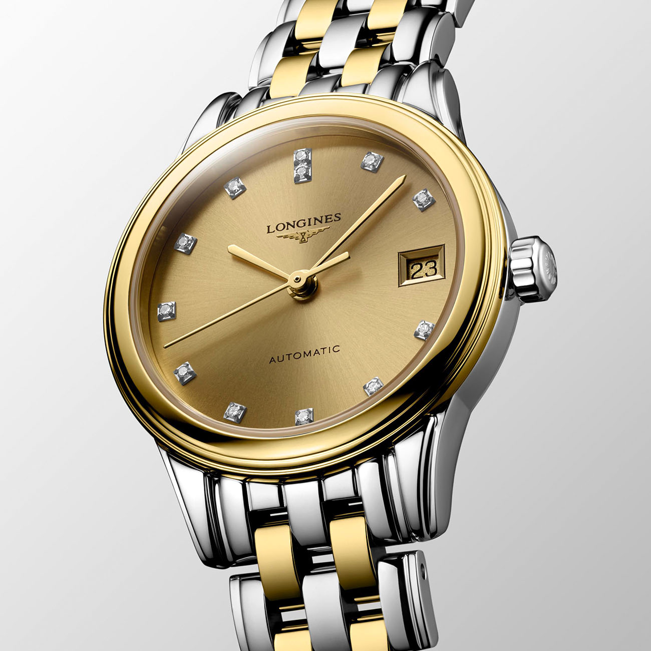 Longines flagship on sale automatic gold