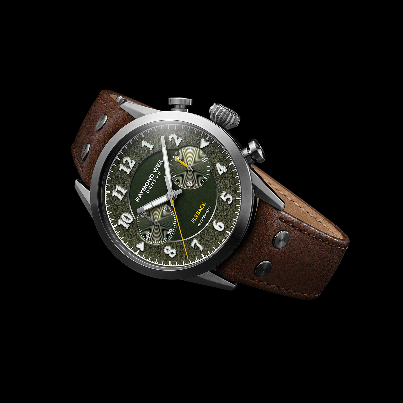 Raymond weil freelancer 42mm cheap