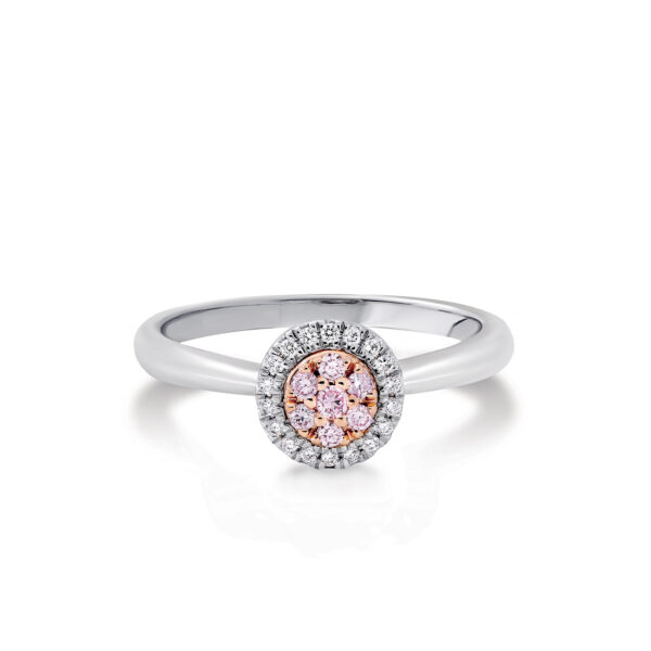 Kimberley White & Argyle Pink Diamond Blush Eloise Ring | BPR-RDCPB0301