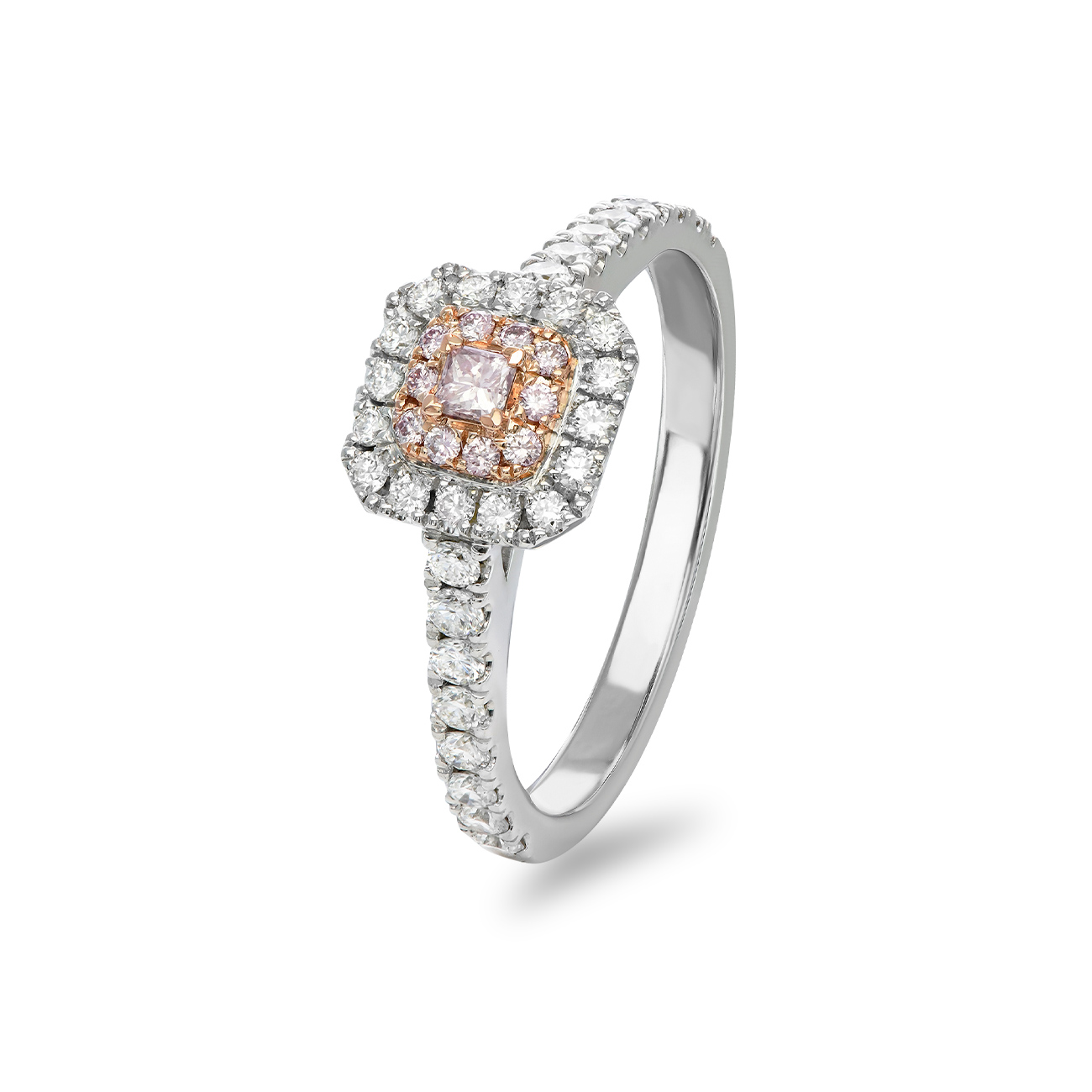 Kimberley White & Argyle Pink Diamond Aubry Ring