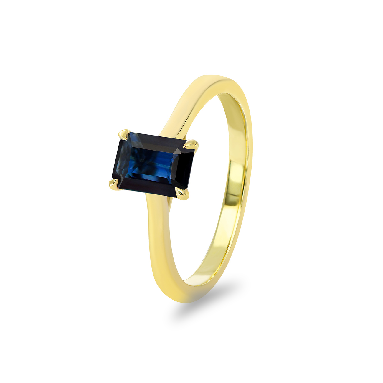 Blue Australian Sapphire Marla Ring