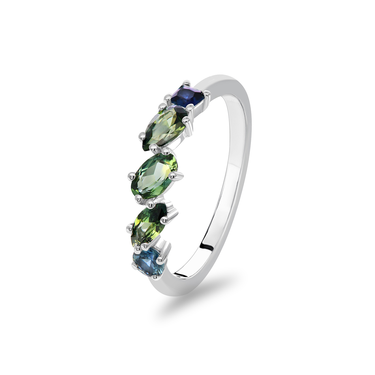 Australian Sapphire Ophelia Ring