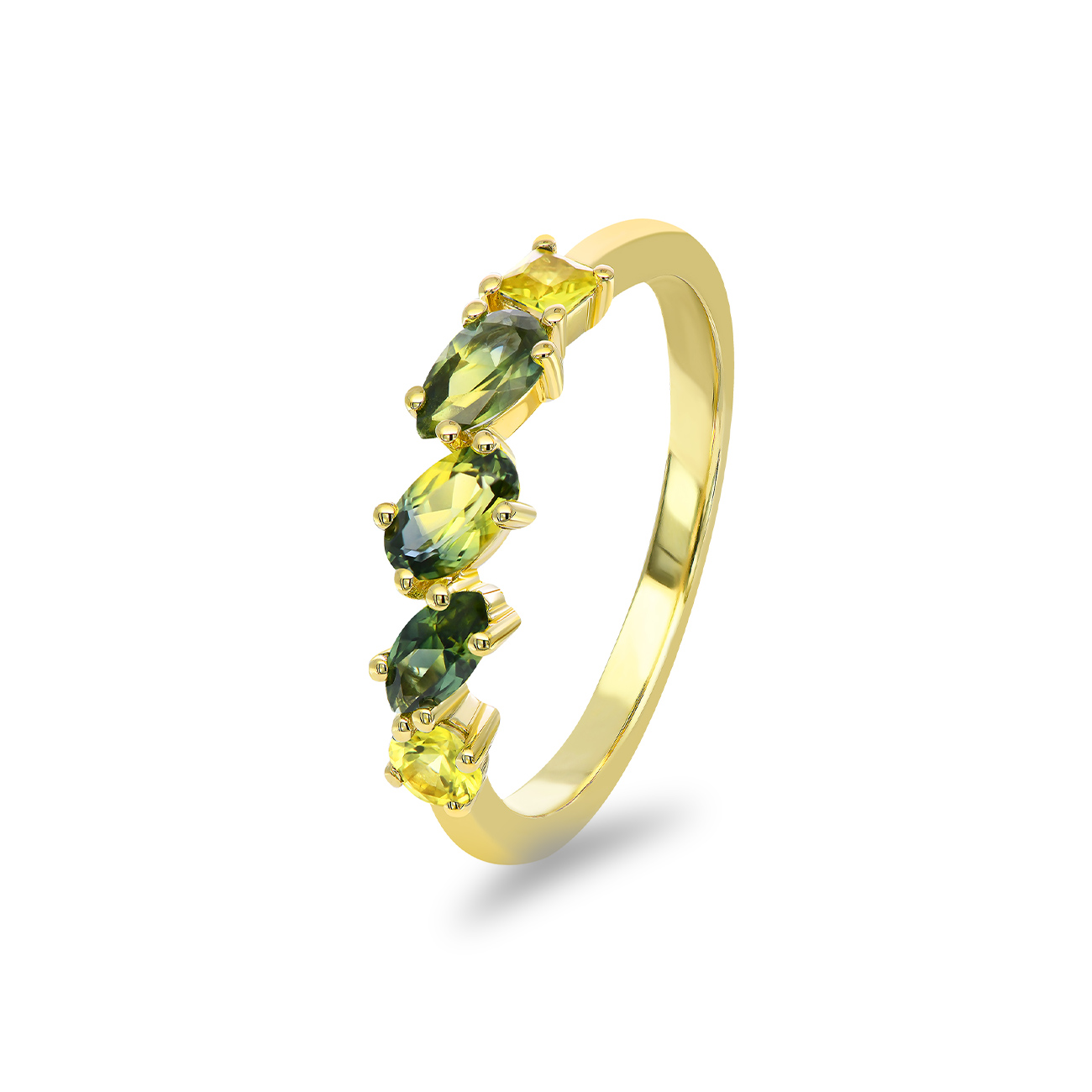 Australian Sapphire Ophelia Ring