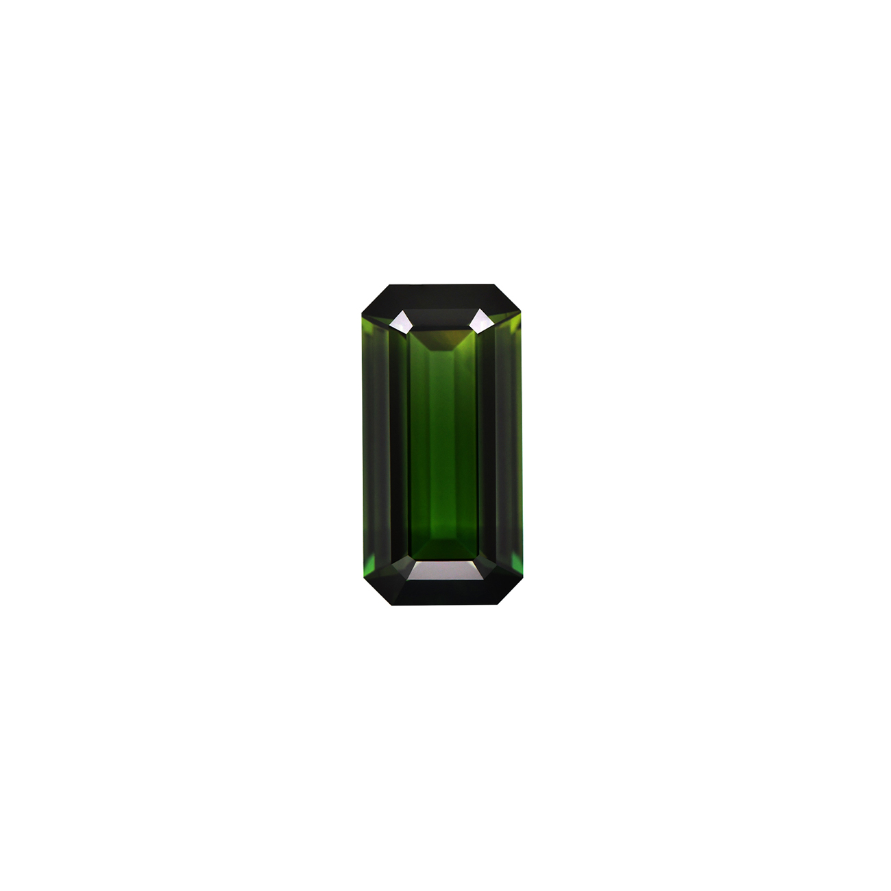 Green Australian Sapphire Emerald 4.78ct
