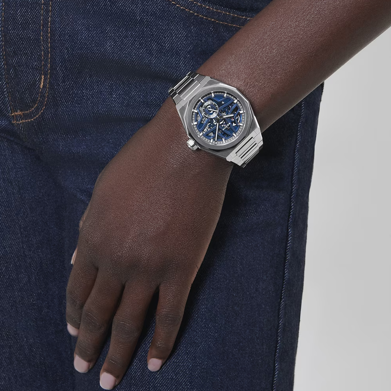 Zenith Defy Skyline Blue Skeleton 41mm