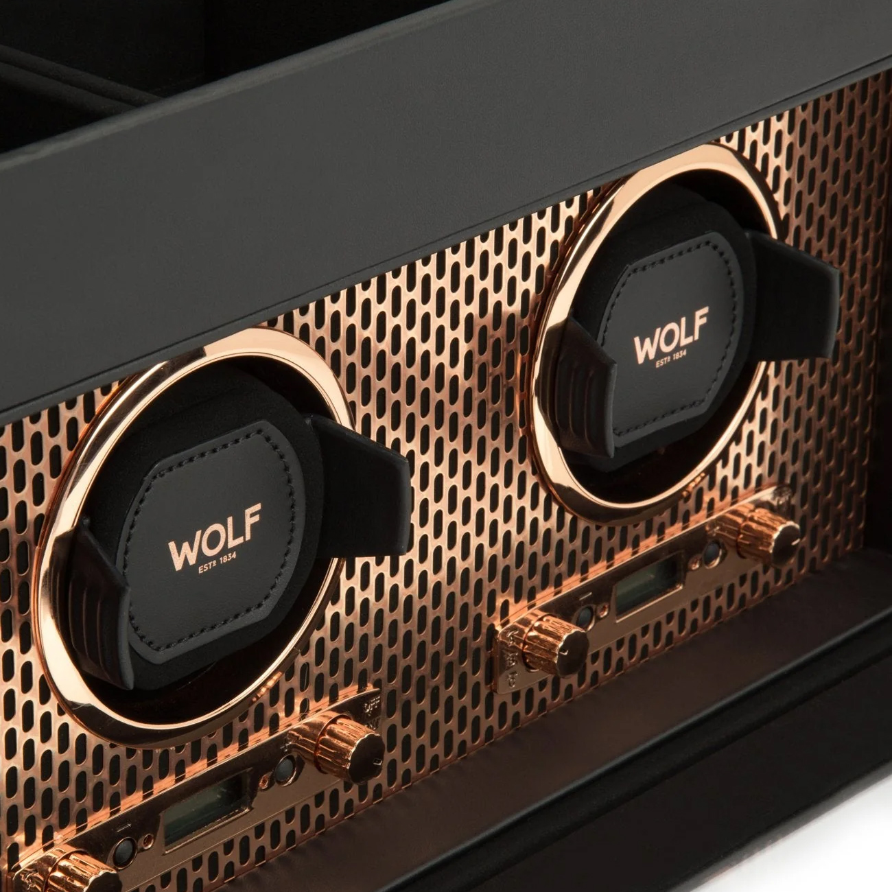 Wolf Axis Double Winder with Storage (Copper)