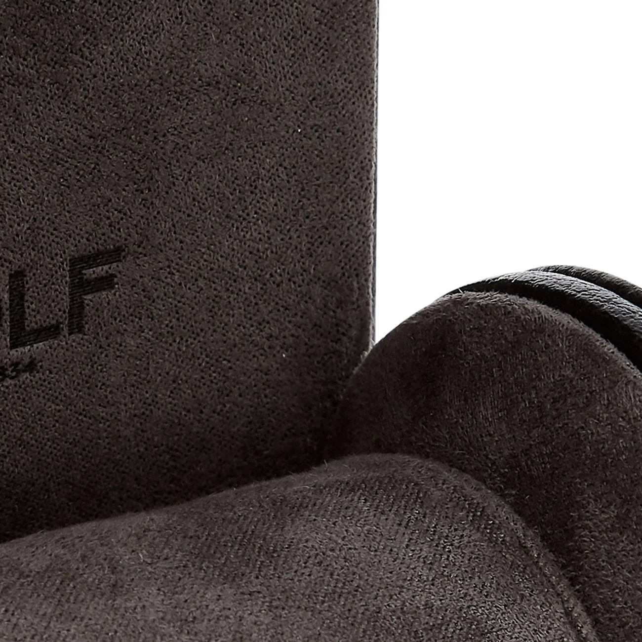 Wolf Blake Single Watch Roll in Smooth Black Leather