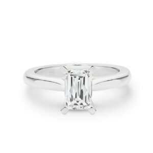 Timeless Solitaire Tycoon Cut Diamond Engagement Ring