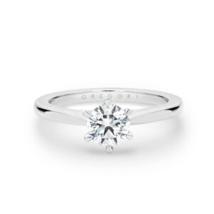 Round Brilliant Solitaire Diamond Engagement Ring