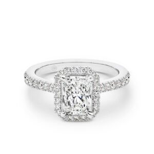 Radiant Cut Diamond Engagement Ring