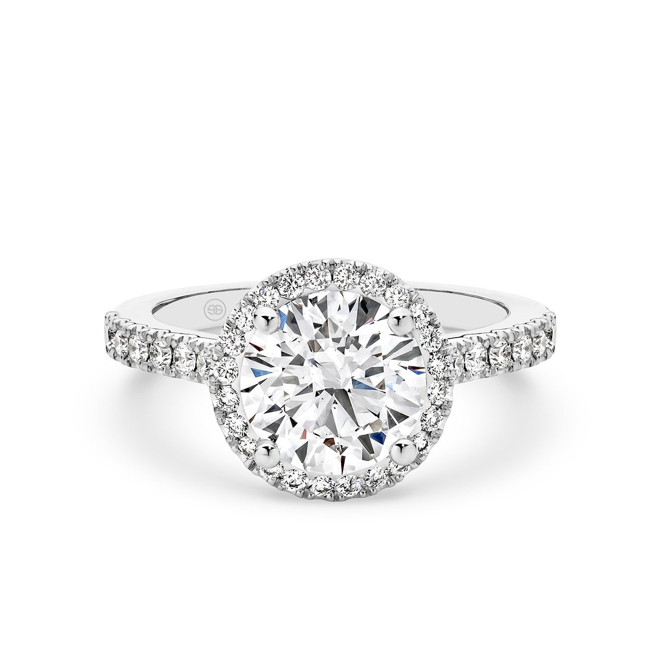 Round Brilliant Diamond Engagement Ring