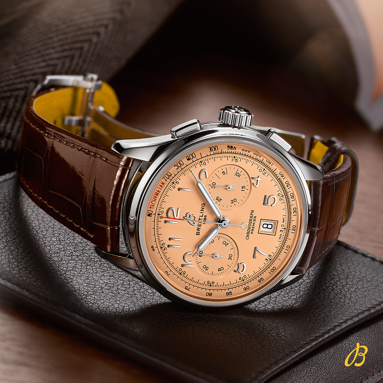 Breitling chronomat salmon 2025