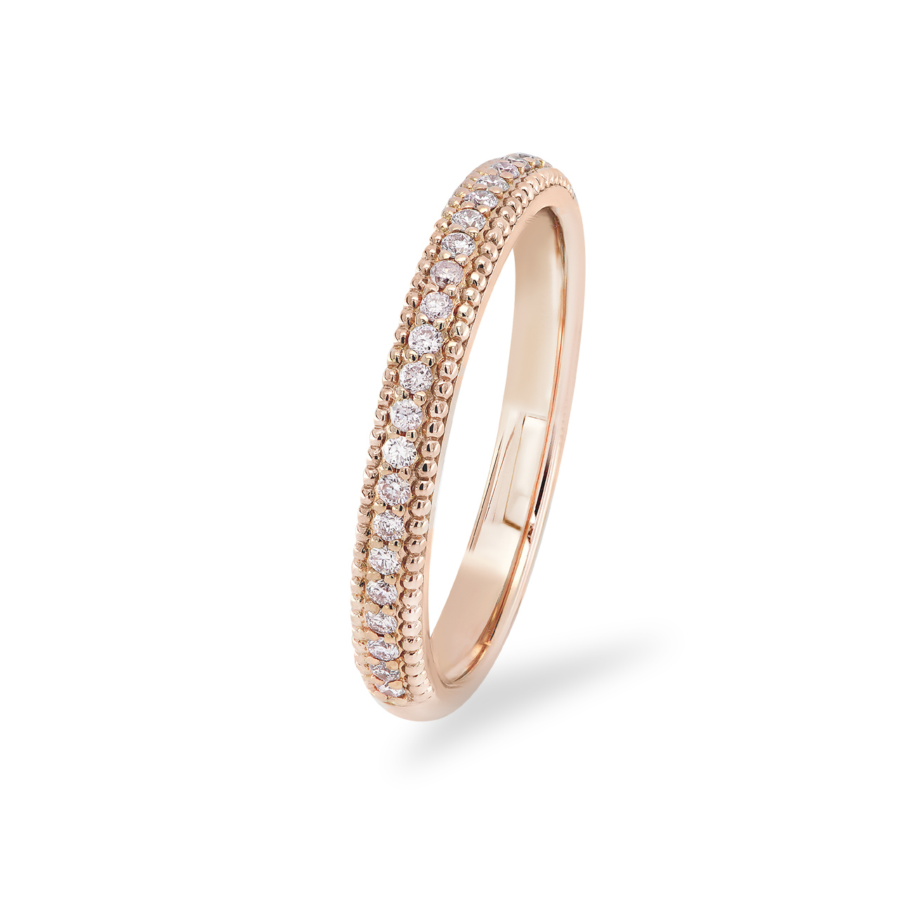 Argyle Pink Diamond Blush Fairytale Band