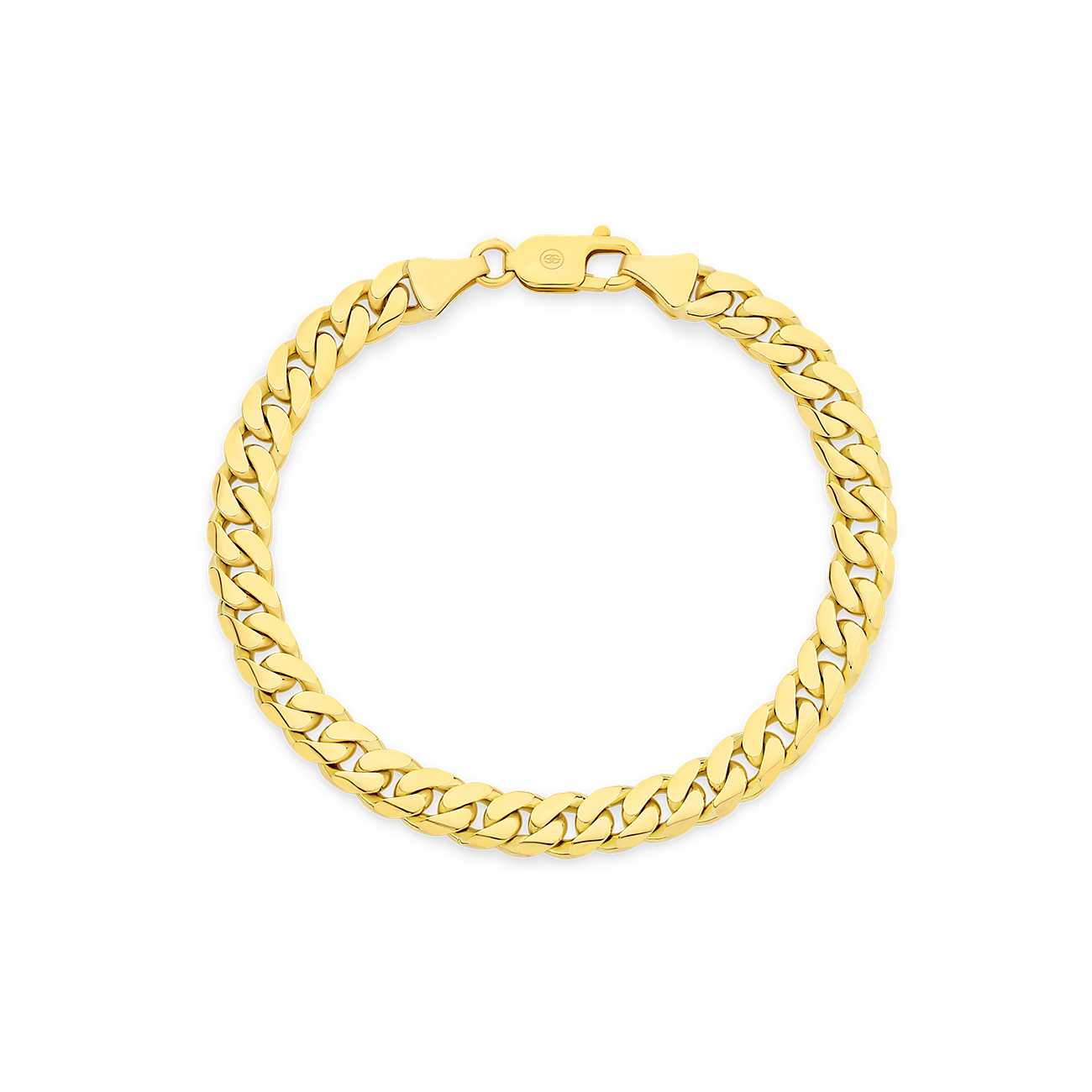 BRACELET-332944_GJ-Bracelet-YG-Half-Round-Curb-B2